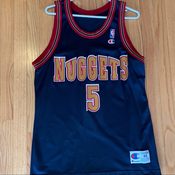 Champion Other - Jalen Rose Denver Nuggets Jersey #5